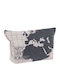 Tăscă Pentru Cosmetice Din Poliester 30x2x18 World Map