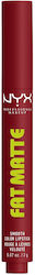 NYX Professional Makeup Fat Κραγιόν Matte 18 Be...