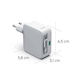 HAMA Зарядно Устройство GaN с USB-C Изходен Порт и USB-C Кабел 30W Power Delivery Бял 00201956