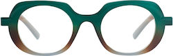 Oceanides Eyewear Lesebrillen +1.00 in Grün Farbe