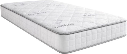 Weißes Casual Einzeln Orthopädisches Matratze 90x190cm mit Bonell-Federn