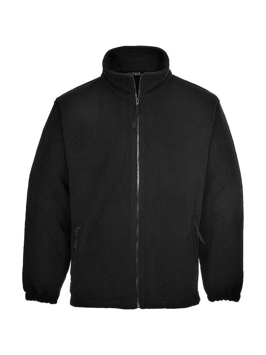 Portwest Portwest Arbeitsjacken für Winter mit Fleece Futter Schwarz