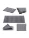 Kadax Pată de Intrare Antiderapant Gri 150x90cm Grosime 5mm