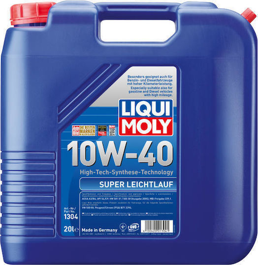 Liqui Moly MOS2 Leichtlauf Ulei Sintetic Auto 10W-40 20l