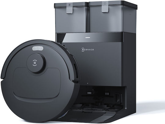 Ecovacs Deebot T30C Robot Vacuum Cleaner with Laser Mapping and 20000Pa Suction Power Black