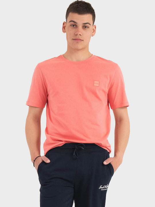 Boss Logo Logo T-Shirt Hellrot