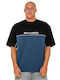 T-shirt China Blue