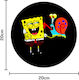 Mouse Pad Rubber Diameter 20cm Μπομπ Σφουγκαράκης