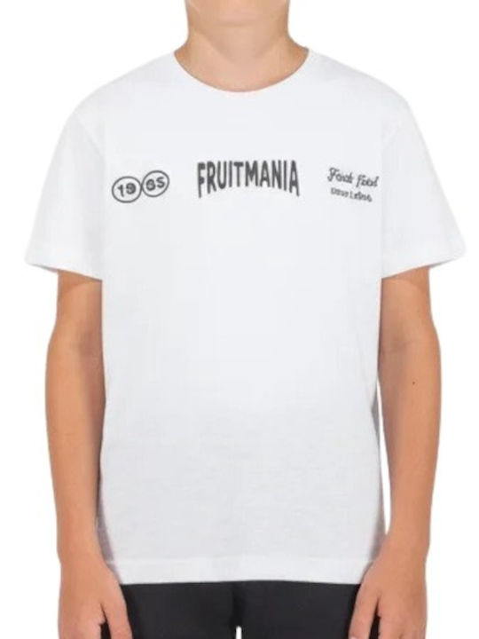 Joyce Tricou Pentru Copii Alb