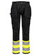Portwest Pantaloni De Lucru Reflectorizanți Galbeni