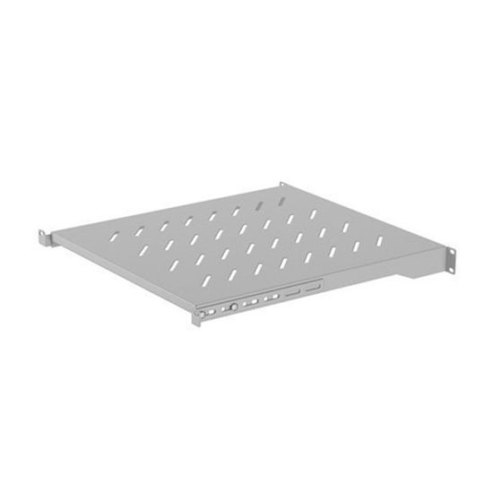 Lanberg Shelf Rack 19" 800mm 1u Gray Ak-1005-s