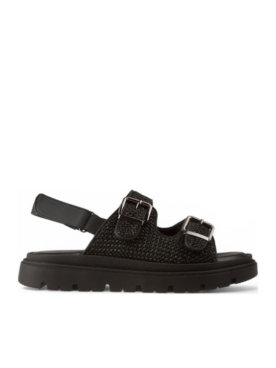 Women's Flat Sandals Black