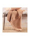 Rythmos Decorative Pillow Case Kelsey Made of 100% Cotton Terracotta 40x40cm