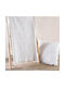 Rythmos Rythmos Dekorativer Kissenbezug Terrain aus 100% Baumwolle Ecru 40x40cm