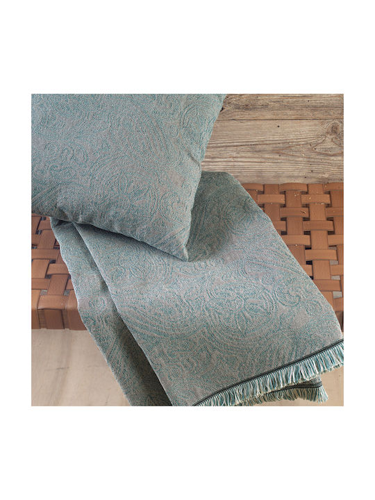 Rythmos Rythmos Ivy Blue Decorative Pillow Case...