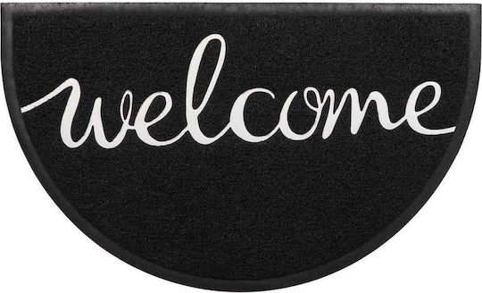Fußmatte Eingang Halbkreisförmig Welcome 45x75cm