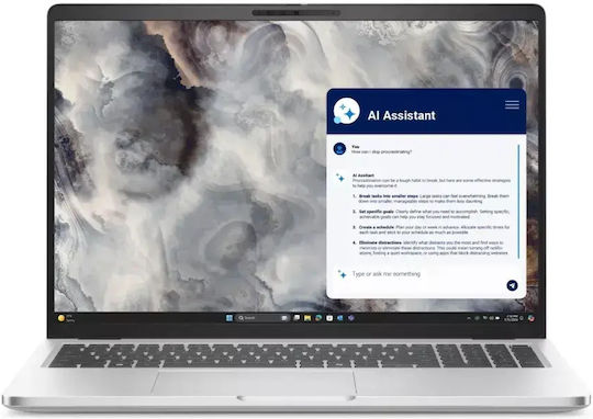Dell Pro 16 Plus PB16250 16" IPS FHD+ (Ultra 7-265U/32GB/1TB SSD/W11 Pro) (Международен английски език клавиатура)