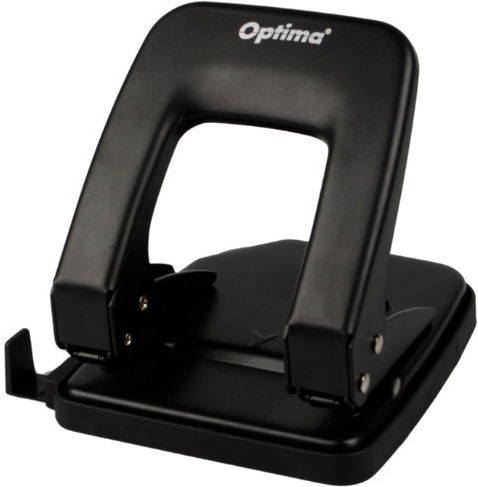 Capsat Perfor Caps Optima Perforator Metalic Pentru 35 Foi Optima Classic Mp35 Negru