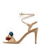 Leather Sandals Pink