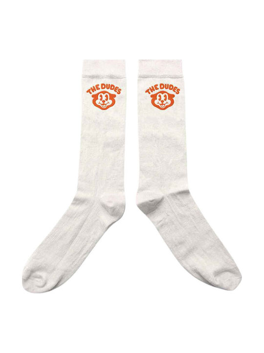 The Dudes Herren Socken mit Mustern Off-White The Dudes Herren Socken mit Mustern Off-White