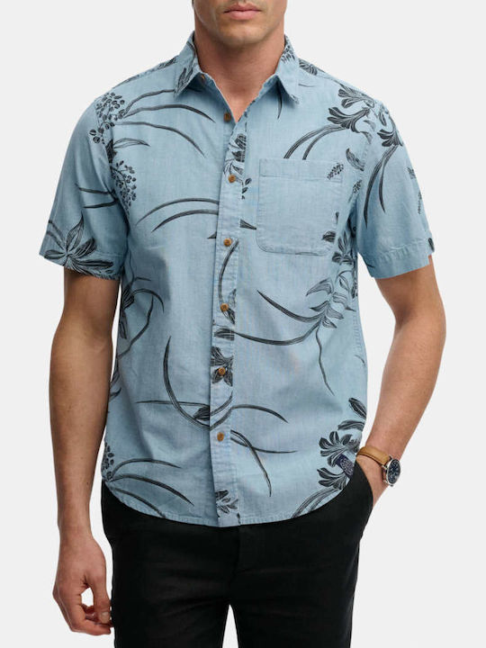 Superdry Vintage Loom Short Sleeve Shirt in Reg...