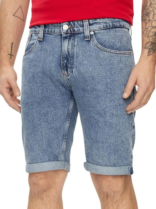 Tommy Hilfiger Men's Denim Bermuda Blue