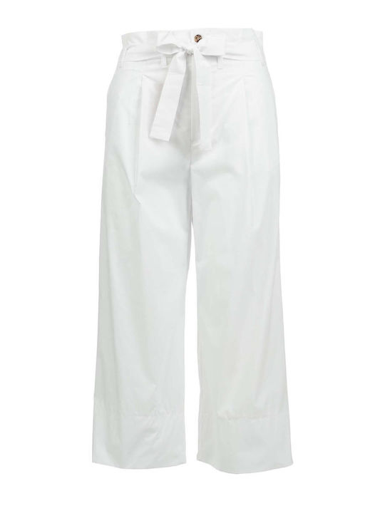 Marella Women's Fabric Capri Trousers in Straig...