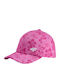 4F Kids' Hat Jockey Fabric Fuchsia