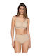 Beige Athletic Bra