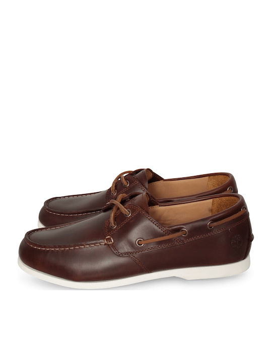 Timberland Bay Мъжки Обувки За Лодка В Кафяв Цвят