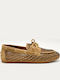 Loafers Dama Din Piele În Culoare Maro