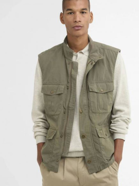 Barbour Αμάνικο Μπουφάν Dusty Olive