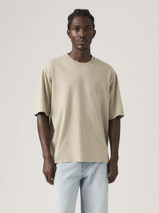 Levi's Levi's Herrenblusen Kurzarm T-Shirts Beige