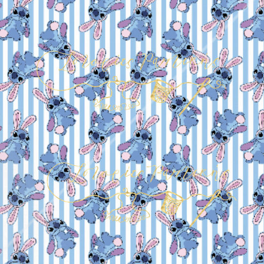 Decoration Fabric Cotton 100x160cm Light Blue