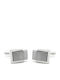 Martin & Co Manschettenknöpfe in Silber Farbe