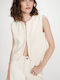 Beige Damenweste