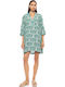 Pink Label Women's Beachwear Caftan Green