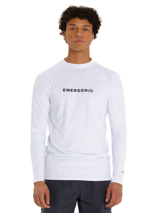 Emerson Men's Long Sleeve Sun Protection Shirt White