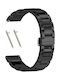 Uhrenarmband Schwarz 20mm