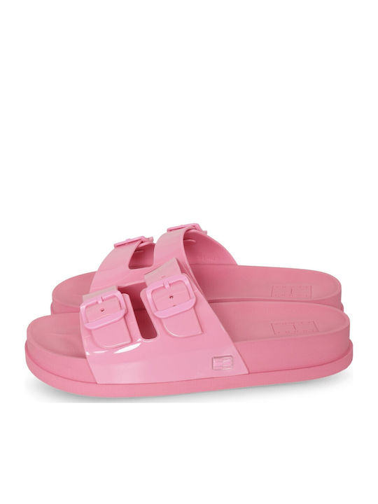 Tommy Hilfiger Slides in Pink Colour