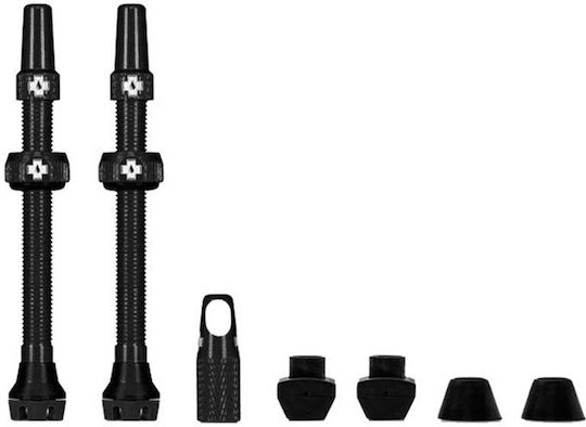 Muc Off Tubeless Presta Valve Kit Black 44mm