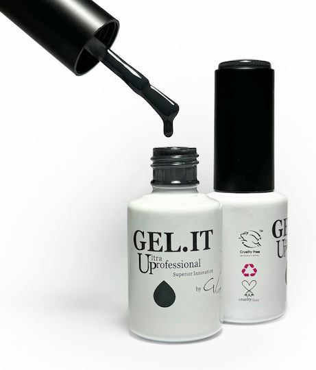 GEL.IT.UP Gel Nail Polish Gun Metal Grey 11ml