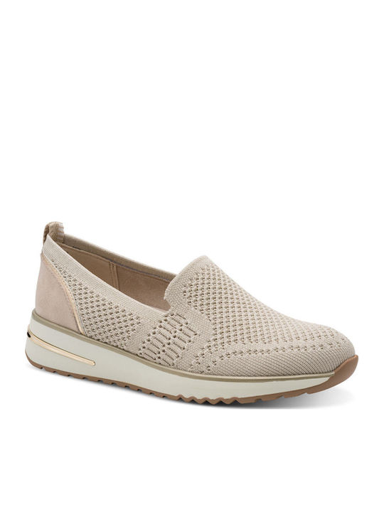 Marco Tozzi Anatomic Women's Slip-Ons Beige