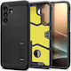 Spigen Tough Armor Back Cover Plastic / Silicone Black (Galaxy A37)