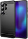 Amorus Back Cover Σιλικόνης Μαύρο (Galaxy S26 Ultra)