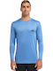 Quiksilver Everyday UPF 50 Men's Long Sleeve Sun Protection Shirt Blue