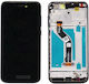 Screen with Touch Mechanism and Frame for Huawei P8 / P9 Lite 2017 Black