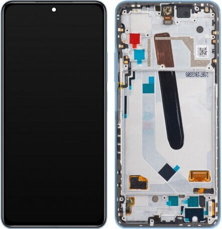 Lcd Screen Plus Touch with Touch Mechanism for Xiaomi Poco F3 Blue