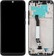 Grade A Screen with Touch Mechanism and Frame for Xiaomi Redmi Note 8 Black