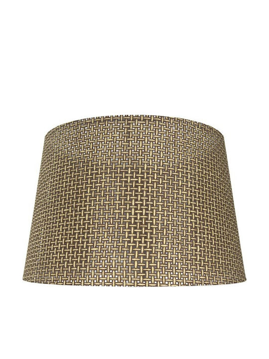 Stewehome Καπέλο Λάμπας Φυσικό Πλεκτό -καφέ38x27cm Stewehome Καπέλο Λάμπας Φυσικό Πλεκτό -καφέ38x27cm
